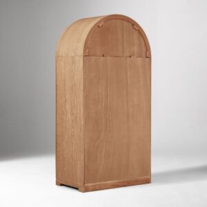 Schrank aus Massivholz mit Schublade und verstellbaren Füßen