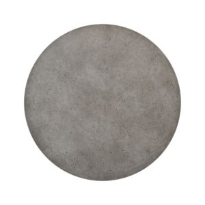 Runder Couchtisch aus Beton für Innen und Außenbereich